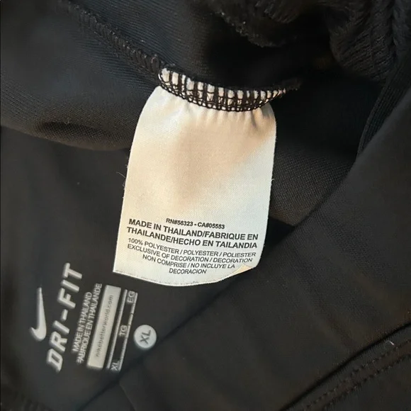 Nike Mens XL Black Tapered Running Pants - Picture 12 of 12